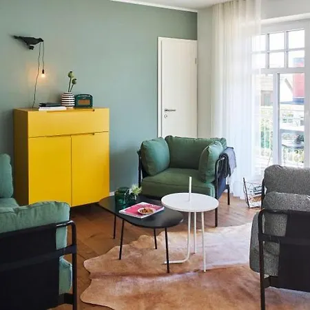 Miss Evans Macht Blau Appartement Wangerooge